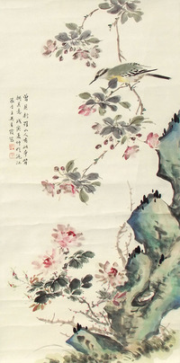 吴青霞     花鸟