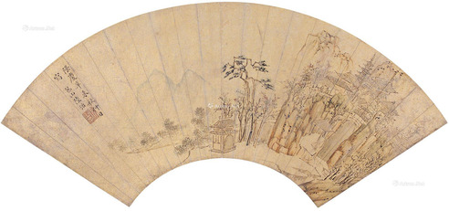 陆治     虎丘图
