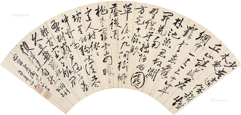 高凤翰     行书《陶诗》