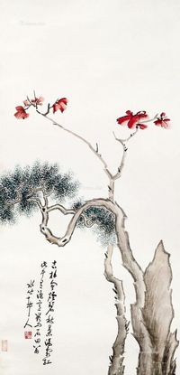 徐世昌 花卉