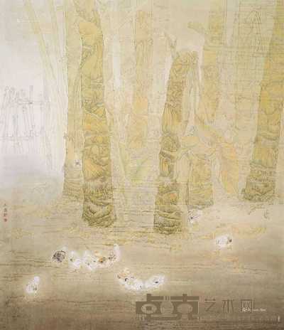 春日融融 180×155cm