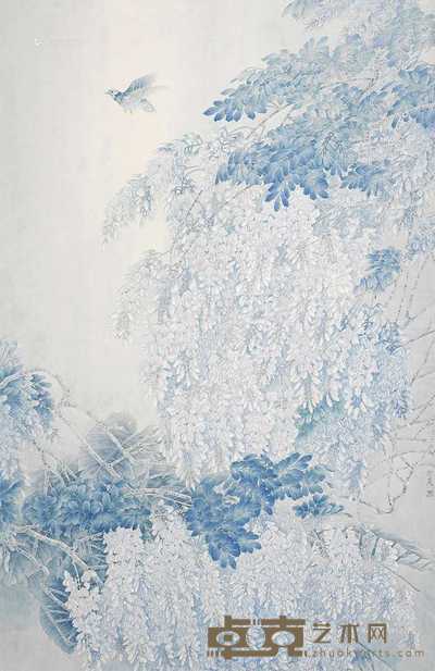 花瀑 213×140cm