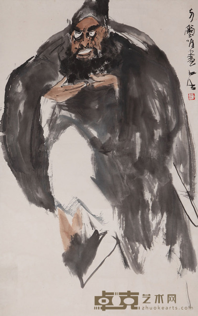 李琼久  钟进士 92×59 cm 约4.89平尺