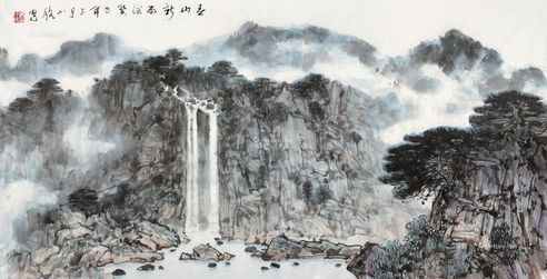 汤小铭 春山新雨后