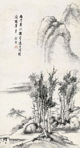 江稼圃 山水