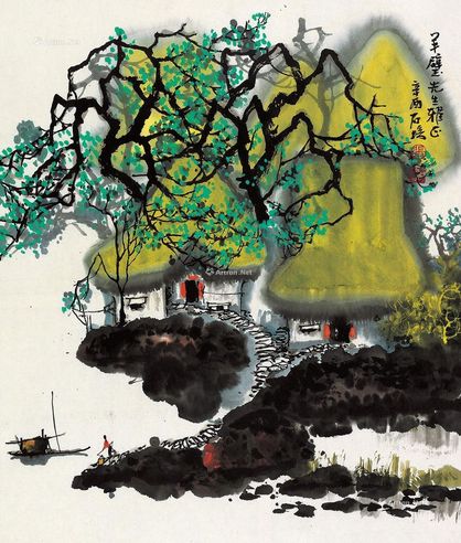 张石培 乡村小景