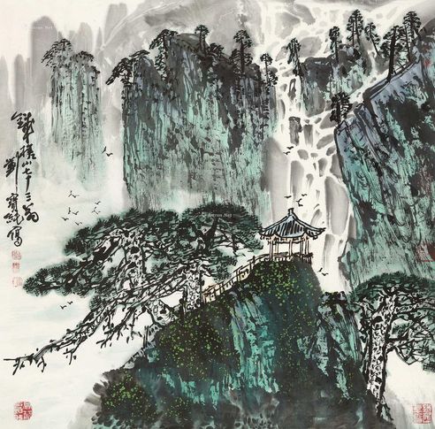 刘宝纯 松山春色