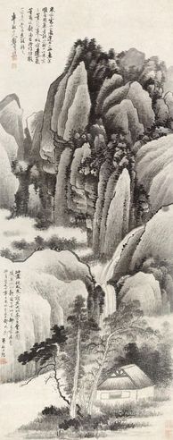 龚贤 望山图