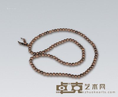 越南芽庄土沉香珠链
