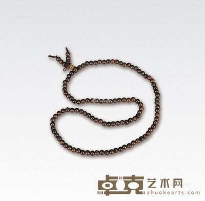越南芽庄土沉香珠链