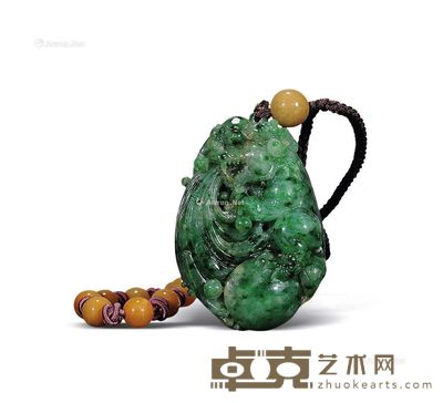 翡翠手把件