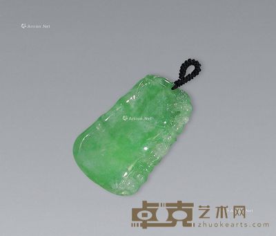 翡翠竹节吊坠