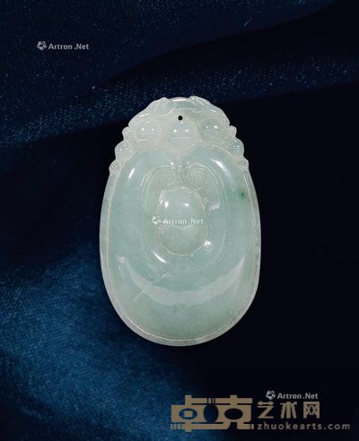 翠玉如意挂件
