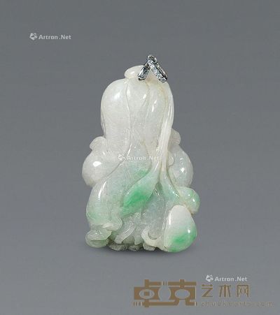 翠玉白菜挂件