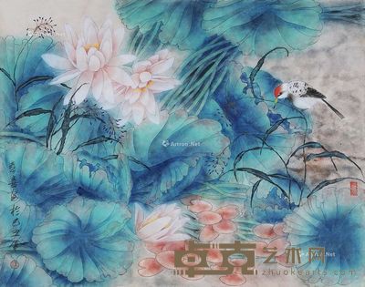 癸巳(2013年)作 十八罗汉图 镜片 水墨纸本 48×180cm