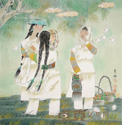 构思 布面油画 117×81cm