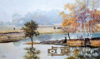 海 布面油画 99×161cm