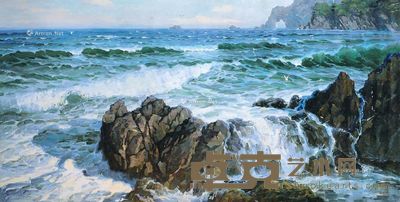 丙子(1996年)作 夏赏绿荷池 立轴 设色纸本 138×34cm
