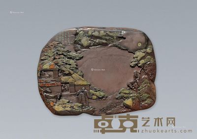 梁佩阳 三顾茅庐砚 41×55.5×8cm