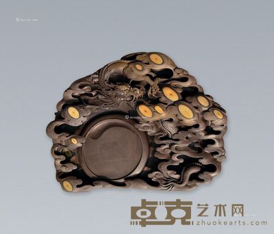 高要名砚斋 星月同行砚 22.5×29.5×10cm