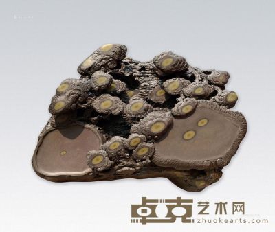 吴顺明 兰芝常生砚 27×41×9cm