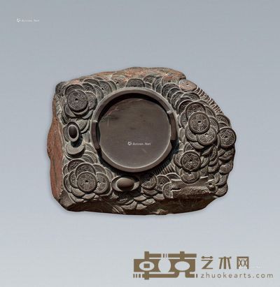 何顺明 聚宝砚 23×30×9cm