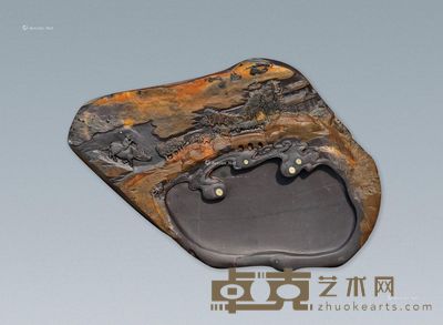 梁成劲 浮星闪耀砚 24×16×2.8cm