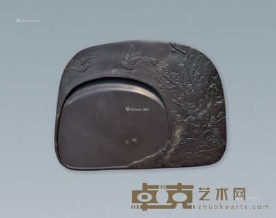 郭树炎 喜上枝头砚 18.6×15.5×3cm