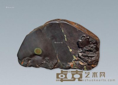 刘演良 湖山仙阁砚 19.5×33×5cm