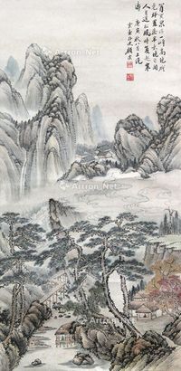 顾沄 山水