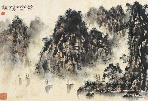 峡江图