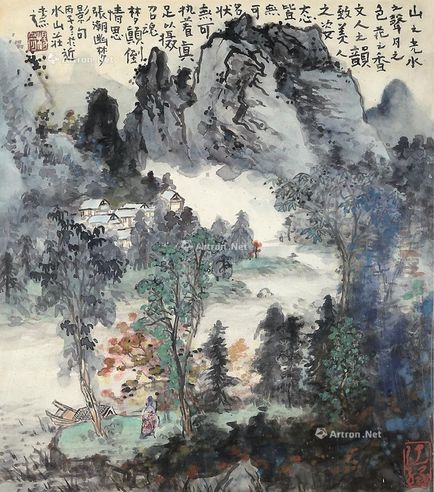 杨彦 山光水色