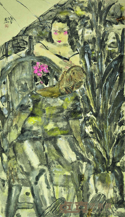 毛宗泽 人物 116×66cm 约6.89平尺
