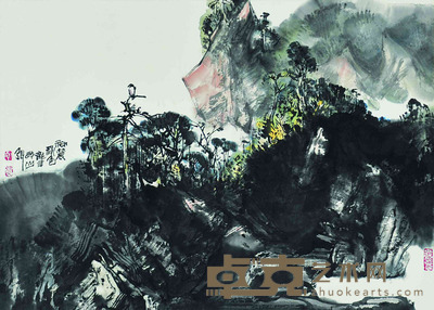 张善平 神农秋色 48.5×68cm 约2.97平尺