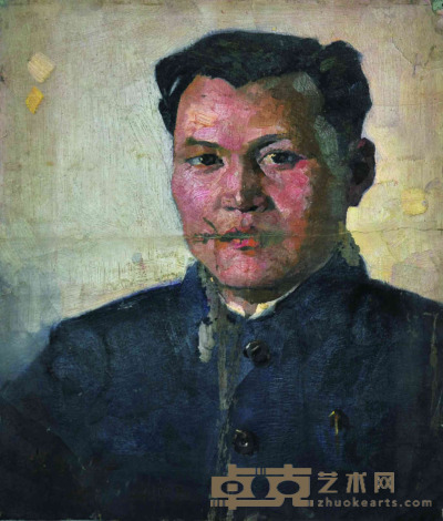 张善平 油画肖像 45.5×37cm 约1.52平尺