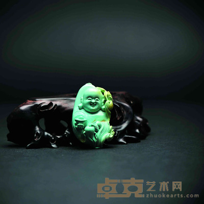 当代 弥勒挂坠 5.5×3.2×2cm