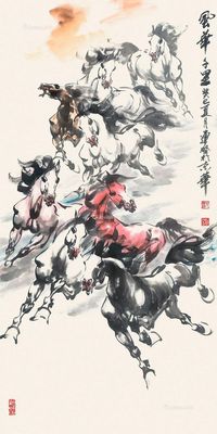 宋连启 2013年作 风华千里