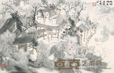 于亨 2010年作 绮阁飘香 45×70cm