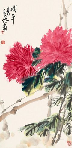 张立辰 1978年作 花卉