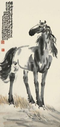 王青芳 1935年作 立马图