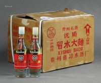 1992年产原箱习水牌习水大曲酒