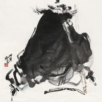 王西京     1998年作 钟馗