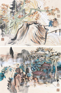 杨春华     2003年作 山水