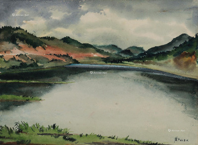 唐蕴玉     1962年作 风景