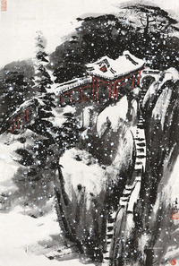 杨达林     雪景