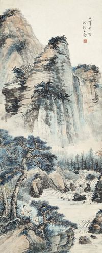 沈铁如 高山流水