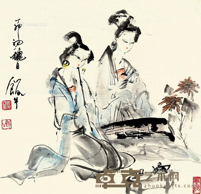 田原 人物 40×39cm