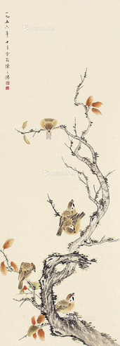 陈之佛     花鸟