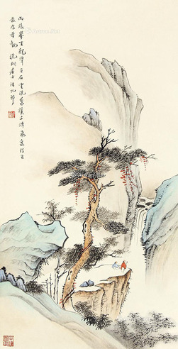 汪采白     山水