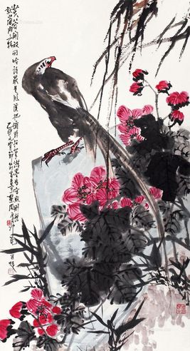 冯凭 芙蓉开放